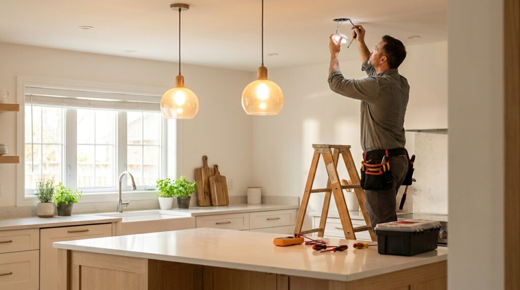 How Much Does Light Fixture Installation Cost in 2026?