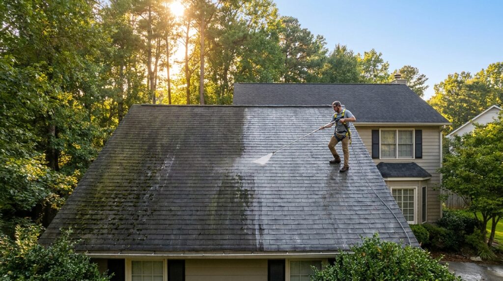How Much Does Roof Cleaning Cost in 2026?