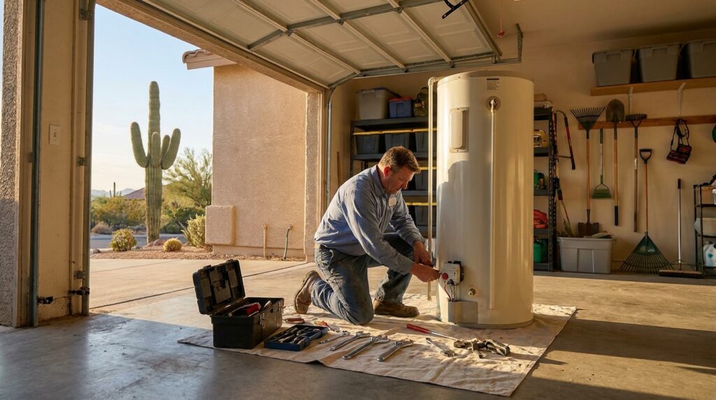Hiring a Plumber in Phoenix: Costs, Hard Water, Slab Leaks