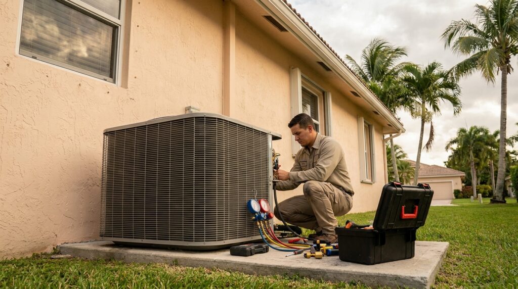 AC Repair in Miami: Costs, Salt Air, and Hurricane Season