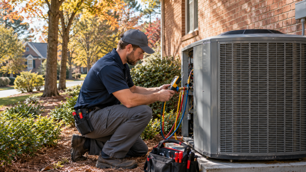 Charlotte HVAC Costs: Fall Service, Repairs, and Bids