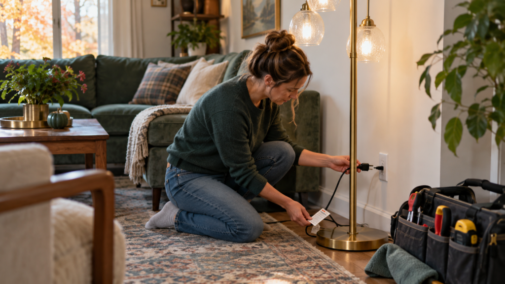 Floor Lamp Recall: 4,200 Lamps Need a Safety Check