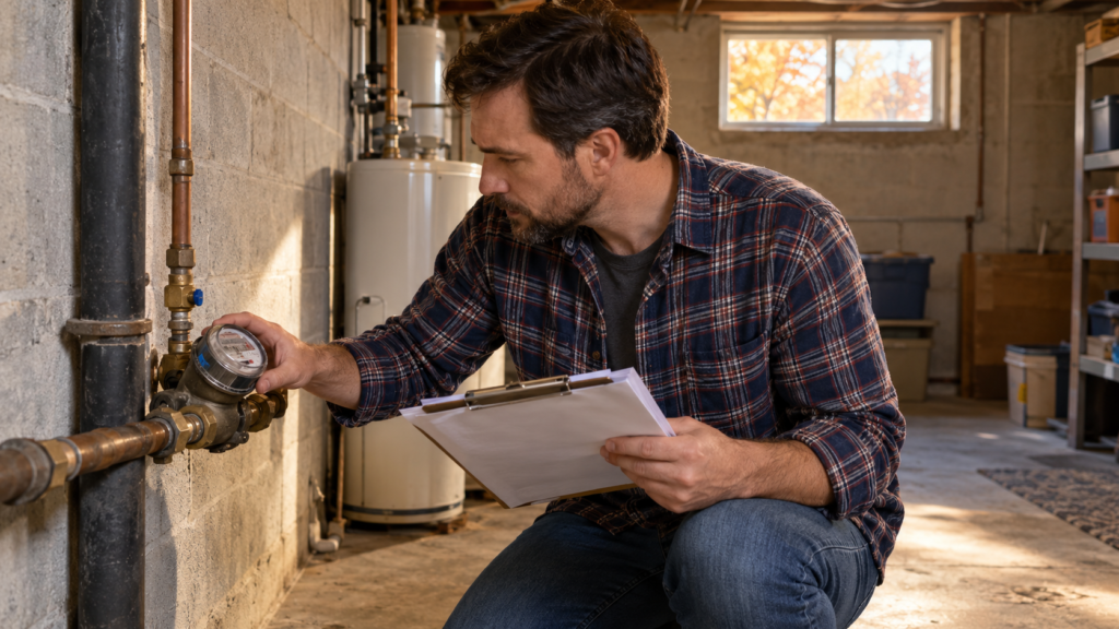 Winter Water Bill: Find a Hidden Leak in 10 Minutes