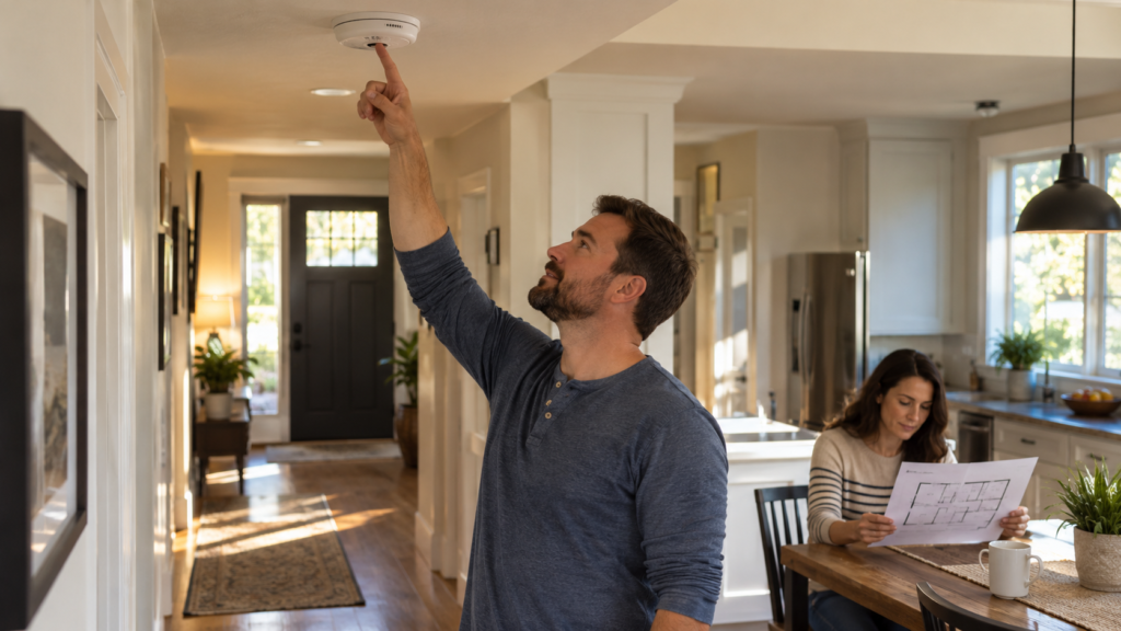 Smoke Alarm Checklist: Test, Replace, Place
