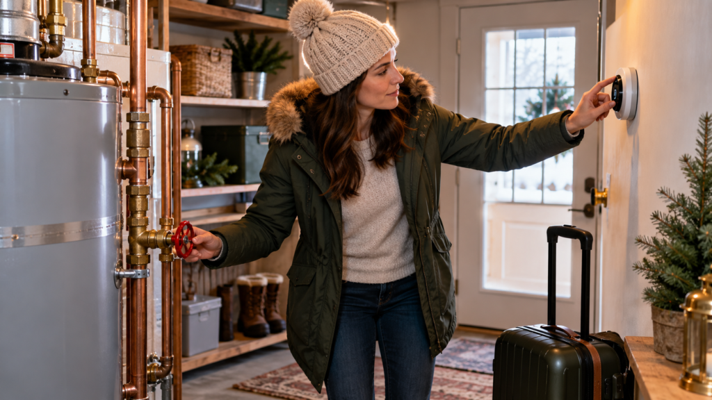 Winter Travel Water Checklist for Your Home